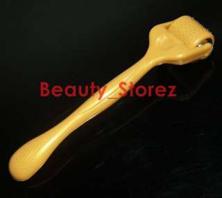 New Derma Scar Wrinkle Face Microneedle Yellow Roller 1mm  