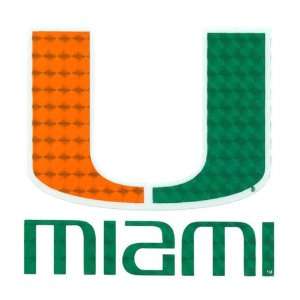  Miami Hurricanes Team Logo Decal