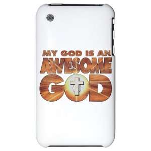    iPhone 3G Hard Case My God Is An Awesome God 