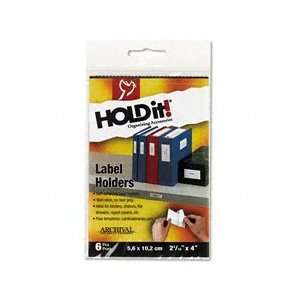  HOLDER,LABEL,2 3/16X4,CR Electronics