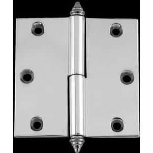   Solid Brass, 3x3 Square LOR Hinge 98048/92170