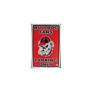  Georgia Bulldogs Metal Parking Sign *SALE* Sports 