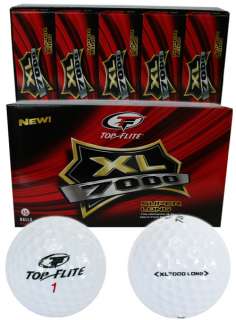 NEW (30) Top Flite XL 7000 Super Long Golf Balls 2 x 15 packs  