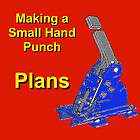 MODEL CRAFT HOBBY HAND PUNCH BUILDING INSTRUCTIONS & FULL SIZE PLAN