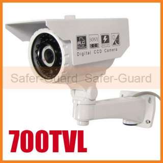 700TVL 1/3 SONY CCD 20m IR Outdoor Security Camera  