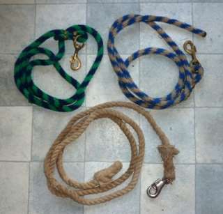 Used Horse Lead Ropes Western Horse Saddle Tack Well made  
