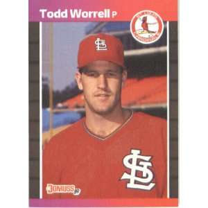  1989 Donruss # 82 Todd Worrell St. Louis Cardinals 