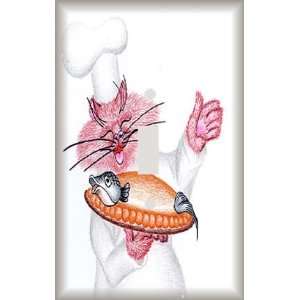  Cat Chef Decorative Switchplate Cover