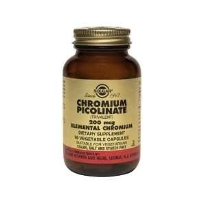  Chromium Picolinate 200mcg 90 Caps 2 Pack Health 