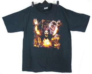 Ozzfest 2000 Black Large Short Sleeve T Shirt Ozzy Osborne  