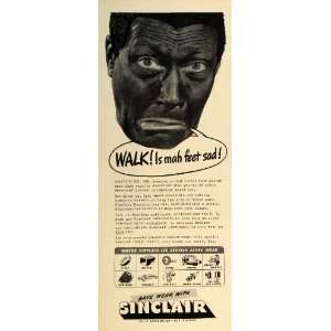   Lubricants Black Americana Racism World War II   Original Print Ad