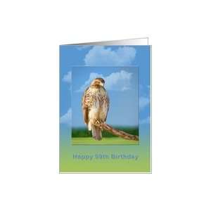  Birthday, 99th, Rough Legged Hawk Card Toys & Games