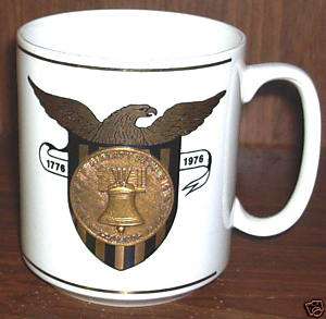 Vintage Patriotic Bicentennial Mug  