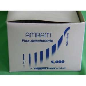  Amram 3 Fine Barb Attachments 5000 Count Box for Amram Tag Gun 