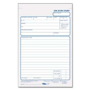 TOPS 3467 Job Work Order Pad, 5 1/2 x 8 1/2 Inches, Two 