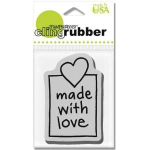  Stampendous Cling Rubber Stamp   With Love Window