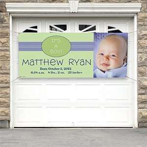   Personalized Baby Photo Banners   New Arrival