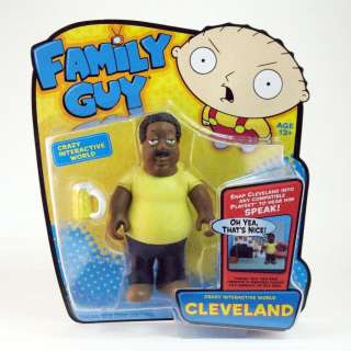 NIP 2011 Playmates Family Guy Series 1 Cleveland Action Figure  
