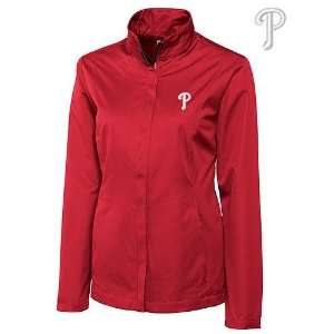 Philadelphia Phillies Womens Weathertec Whidbey Jacket by Cutter 