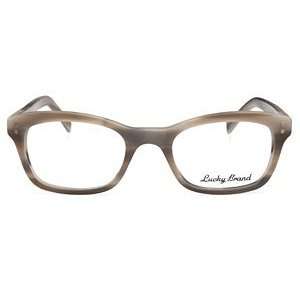  Lucky Andy Matte Grey Horn Eyeglasses Health & Personal 