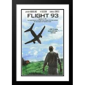 Flight 93 32x45 Framed and Double Matted Movie Poster   Style B   2006