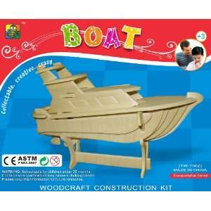  3D WOODEN PUZZLE yacht Beauty