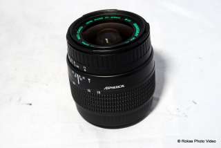 Quantaray 28 80mm F3.5 5.6 lens AF Minolta SONY Mint  