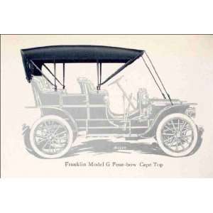  Reprint Franklin Model G four bow cape top 1909