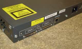 Cisco WS C3750 48PS S v05 48 Port PoE 3750 Series Switch  