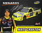 2012 MATT CRAFTON SIGNED IDEAL #88 NASCAR CAMPING WORL