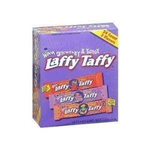 Wonka Laffy Taffy Stretchy & Tangy Variety Box, 24 Count, 1.5 Ounce 