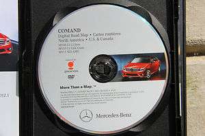 Mercedes Benz Navigation DVD for COMAND 2012, MY08 11 C, MY10 11 GLK 