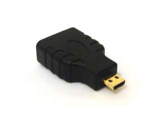 Micro HDMI to HDMI 180D adapter for HTC EVO 4G,Droid X  