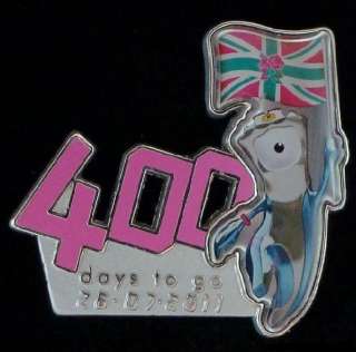 London 2012 Para Olympic 400 Days To Go Pin Mandeville  