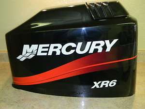 Mercury XR6 150 175 200 V6 Hood Cowl Cowling Cover **6090**  