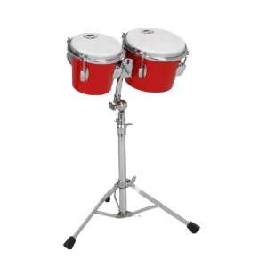  Astro Percussion BGS RD Bongo Set with Stand Musical 