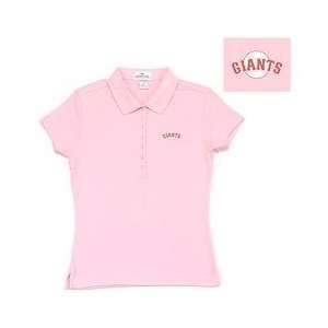 San Francisco Giants Womens Remarkable Polo by Antigua Sport   Pink 