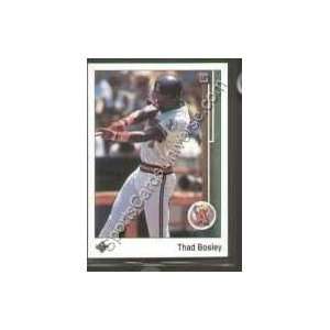  1989 Upper Deck Regular #591 Thad Bosley, California 