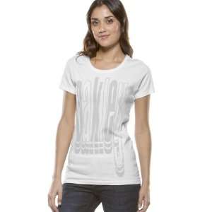 Oakley Elongate Womens Short Sleeve Sportswear T Shirt/Tee   White 