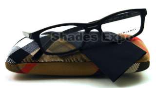 NEW Burberry EYEGLASSES BE 2087 BLACK 3240 BE2087 AUTH  