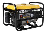 DuroStar DS4000S Gas Powered 4000 Watt Portable Generator   RV Camping 