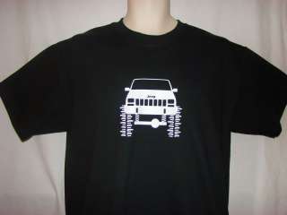 Jeep Cherokee XJ Sport_ T Shirt Sizes_S   4 XL  