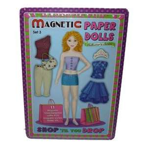  Shop til you Drop Magnetic Paper Dolls in Tin Toys 