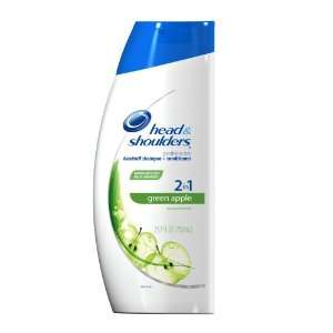 Head & Shoulders 2 in 1 Dandruff Shampoo and Conditioner, Green Apple 