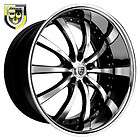 24x9 Lexani Wheel LSS 10 Rim Tire Charger Chrysler 300