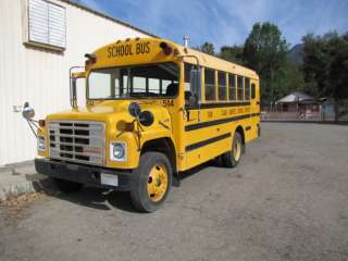 1988 International School Bus 35 Passenger 7.3 Liter Diesel Manual 