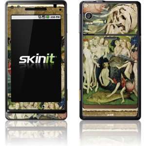     Center Wing of Triptych skin for Motorola Droid Electronics