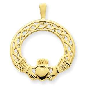  14k Claddagh Pendant Jewelry