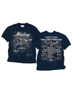 Ford Mustang Concert Style T Shirt, Clothing