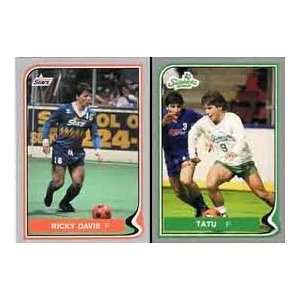 1987 88 MISL Pacific Indoor Soccer Complete Trading Card Set (CT 110 